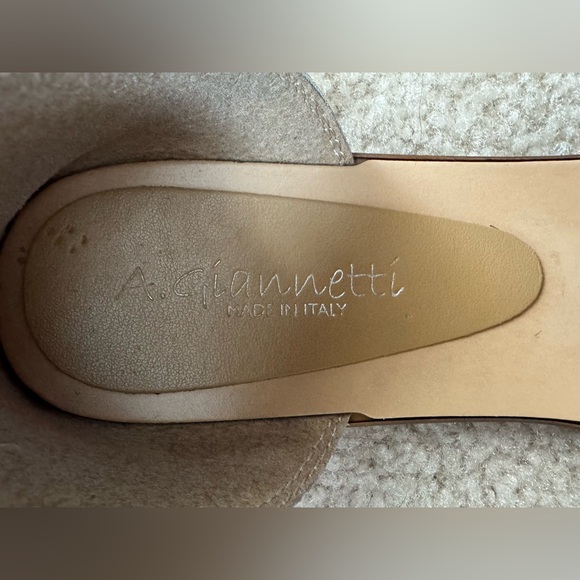 A. Gianetti Italian Leather Flat Sandal - Picture 7 of 7